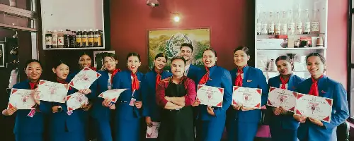 Hospitality internship and certification program for students and professionals.